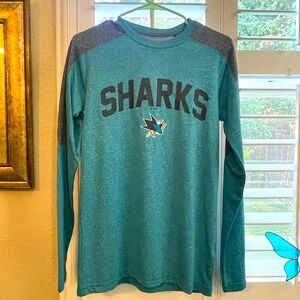 San Jose Sharks Long Sleeve Dri-Fit Shirt in Small